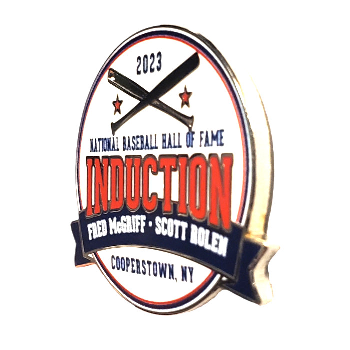 Baseball Hall of Fame Class of 2023 Induction Logo Pin