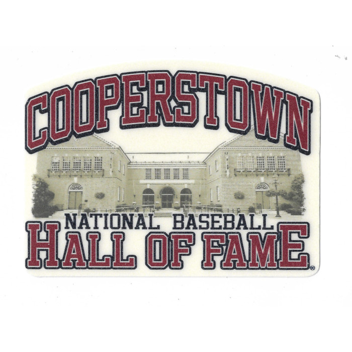Baseball Hall of Fame Auto Focus Vinyl Decal