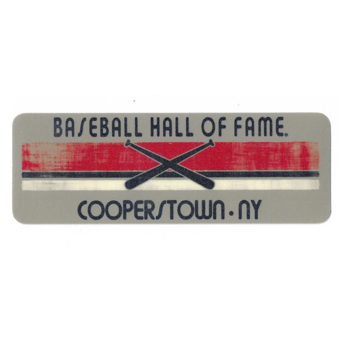 Baseball Hall of Fame Function Bats Vinyl Decal Baseball Hall of Fame Function Bats Vinyl Decal