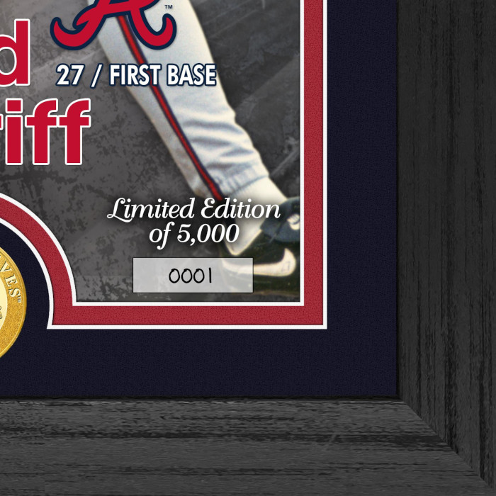 Highland Mint Fred McGriff Atlanta Braves Hall of Fame Supreme Bronze Coin Photo Mint Highland Mint Fred McGriff Atlanta Braves Hall of Fame Supreme Bronze Coin Photo Mint