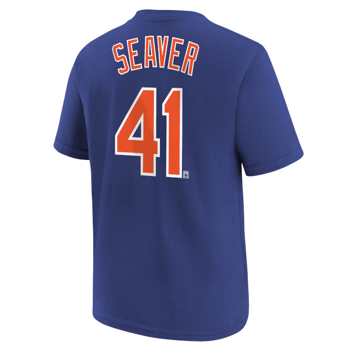 Youth Nike Tom Seaver New York Mets Royal Name & Number T-Shirt (2024)