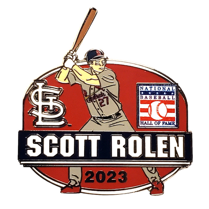 Scott Rolen St. Louis Cardinals Hall of Fame Class of 2023 Collector’s Pin Scott Rolen St. Louis Cardinals Hall of Fame Class of 2023 Collector’s Pin