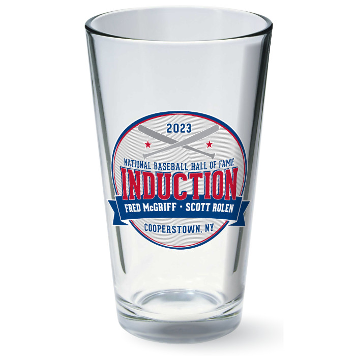 Baseball Hall of Fame 2023 Induction Logo 16 oz Pint Glass Baseball Hall of Fame 2023 Induction Logo 16 oz Pint Glass