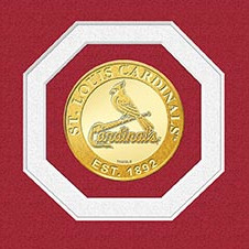 Highland Mint Stan Musial Hall of Fame Plaque Bronze Coin 13 x 16 Photo Mint