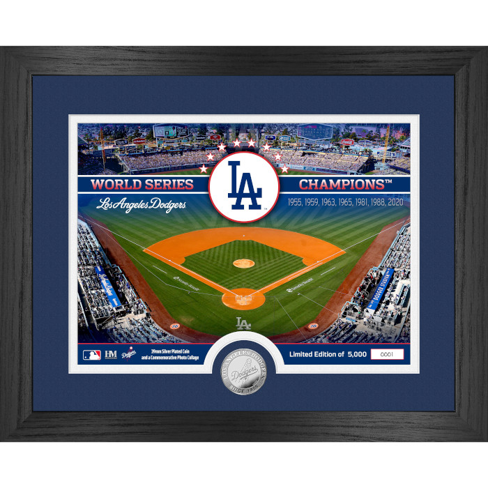 Highland Mint Los Angeles Dodgers World Series Champs Stadium Bronze Coin 13 x 16 Photo Mint Highland Mint Los Angeles Dodgers World Series Champs Stadium Bronze Coin 13 x 16 Photo Mint