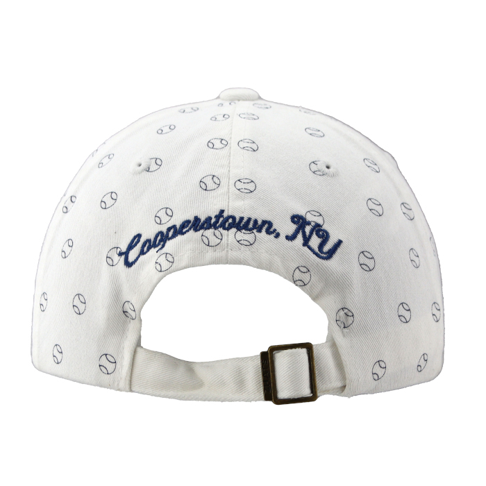 Women's Zephyr Baseball Hall of Fame White All Over