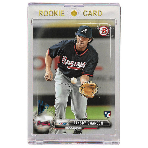 Dansby Swanson Atlanta Braves 2017 Bowman # 57 Rookie Card Dansby Swanson Atlanta Braves 2017 Bowman # 57 Rookie Card