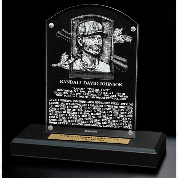 Randy Johnson's Hall of Fame plaque will have Diamondbacks cap