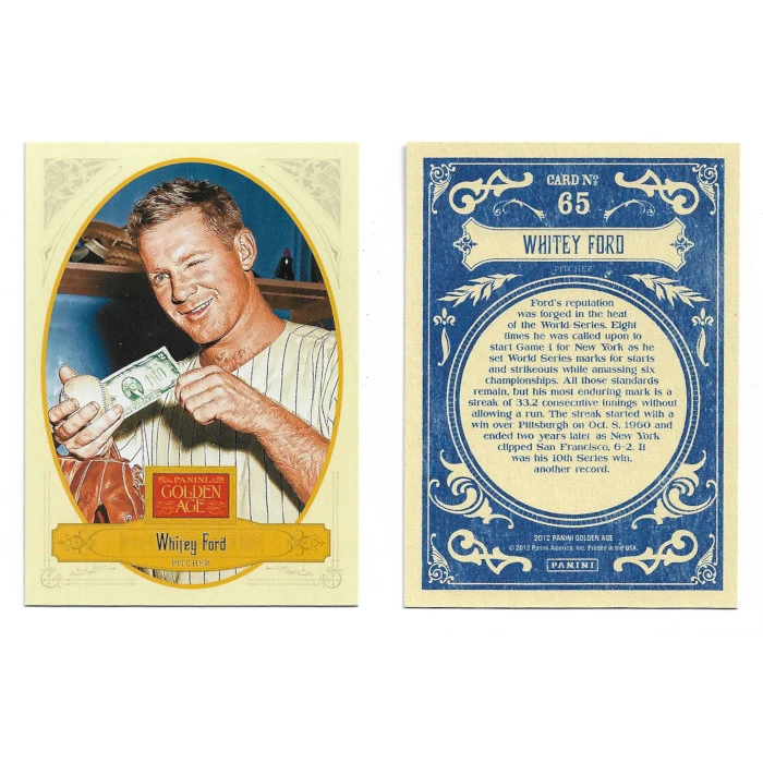 2012 Panini Golden Age 146 Card Base Baseball Set