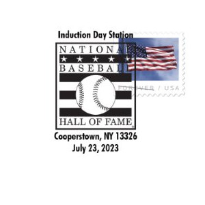 Baseball Hall of Fame 2023 Induction Cachet