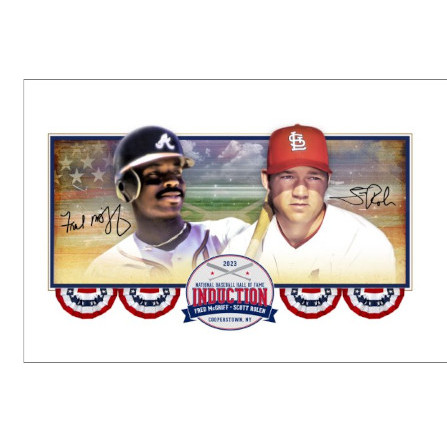 Baseball Hall of Fame 2023 Induction Cachet
