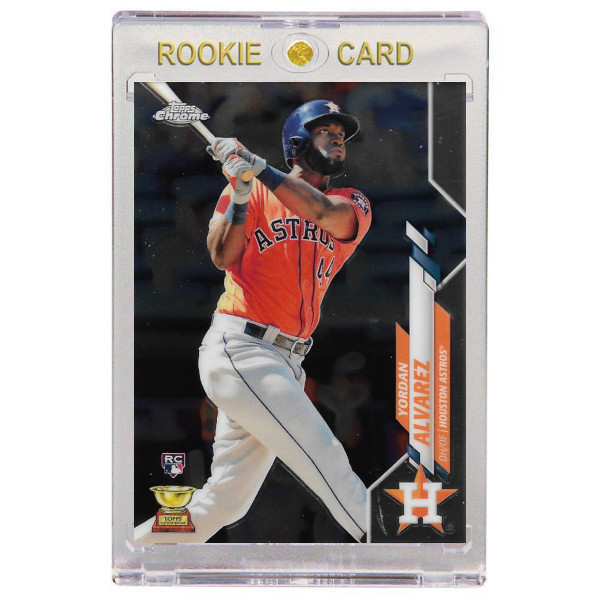 Yordan Alvarez Houston Astros 2020 Topps Chrome # 200 Rookie Card