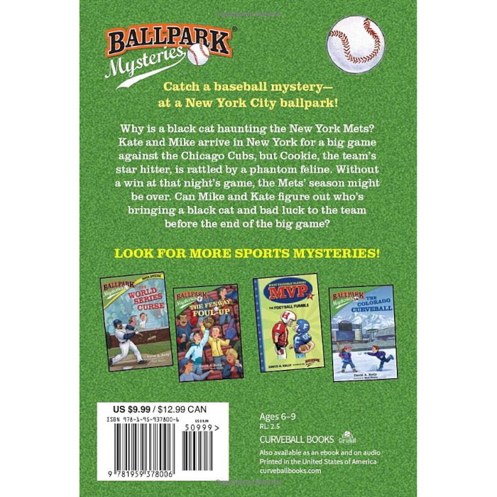 Ballpark Mysteries #19: The Black Cat Change-Up