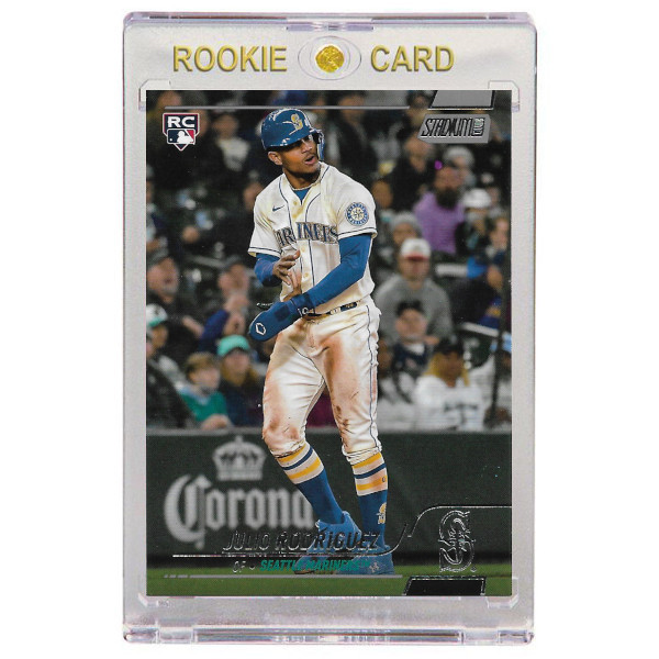 Julio Rodriguez Seattle Mariners 2022 Stadium Club # 148 Rookie Card