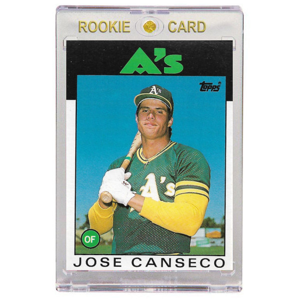 Jose Canseco Oakland Athletics 1986 Topps Traded # 20T Rookie Card