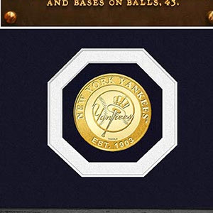 Highland Mint Mickey Mantle Hall of Fame Plaque Bronze Coin 13 x 16 Photo Mint Highland Mint Mickey Mantle Hall of Fame Plaque Bronze Coin 13 x 16 Photo Mint