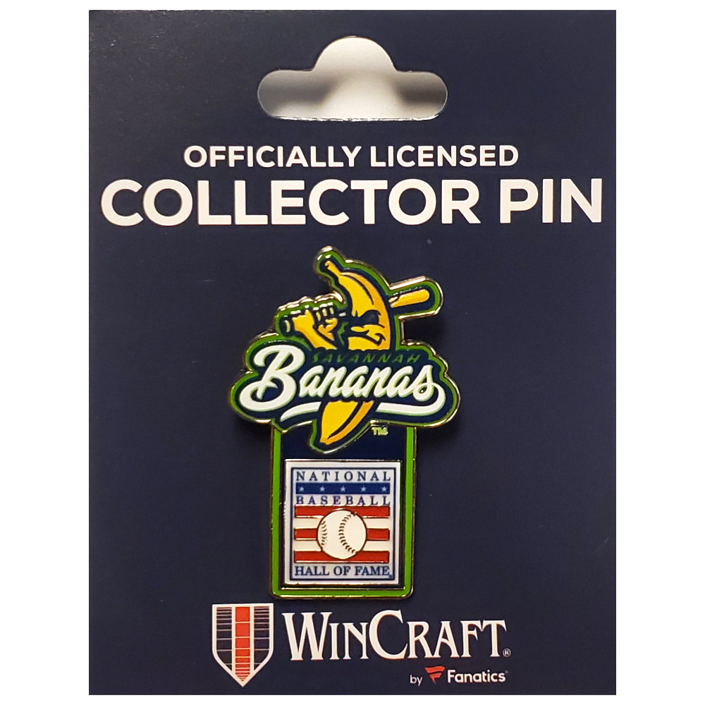 Baseball Hall of Fame Savannah Bananas Collector’s Pin