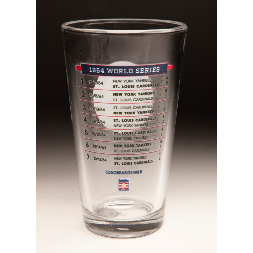 1964 St. Louis Cardinals World Series Champions 16 ounce Pint Glass 1964 St. Louis Cardinals World Series Champions 16 ounce Pint Glass