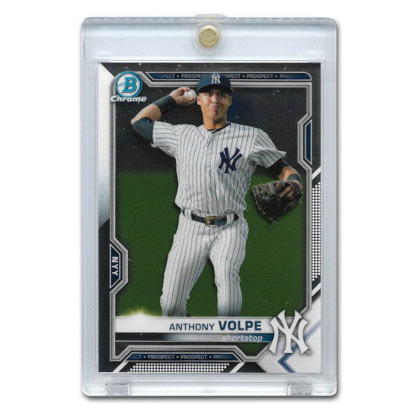 Anthony Volpe 2021 Bowman Chrome Prospect # BCP85 Pre-Rookie Card
