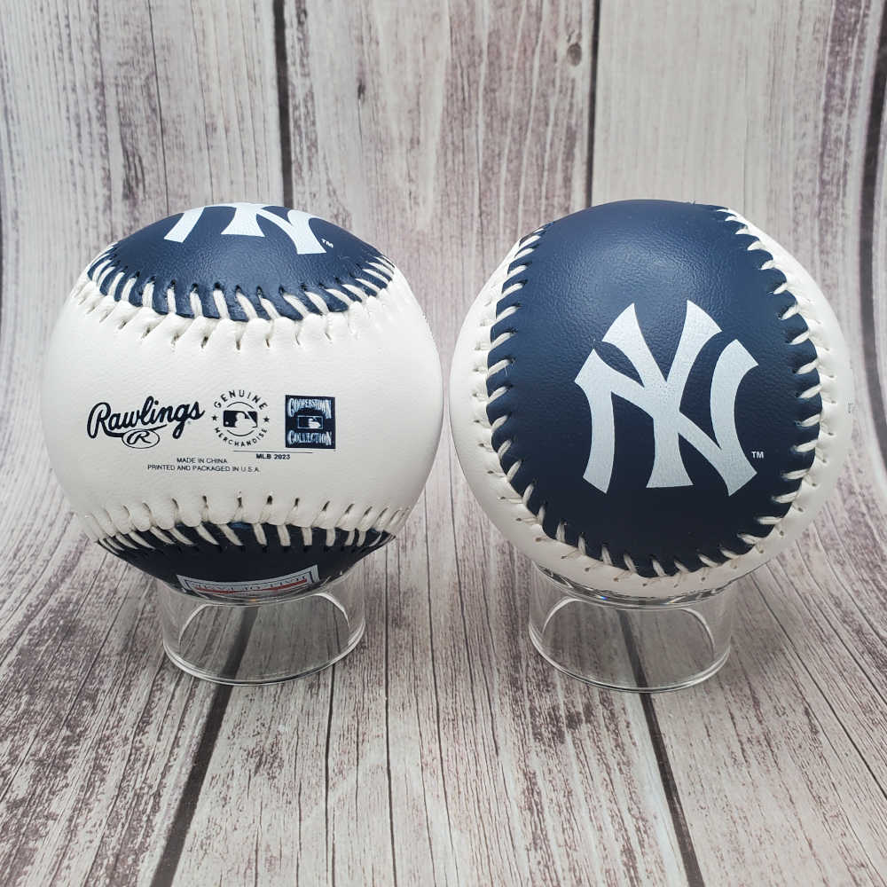 Yogi Berra New York Yankees Hall of Famer Name & Number Baseball with Statistics Yogi Berra New York Yankees Hall of Famer Name & Number Baseball with Statistics