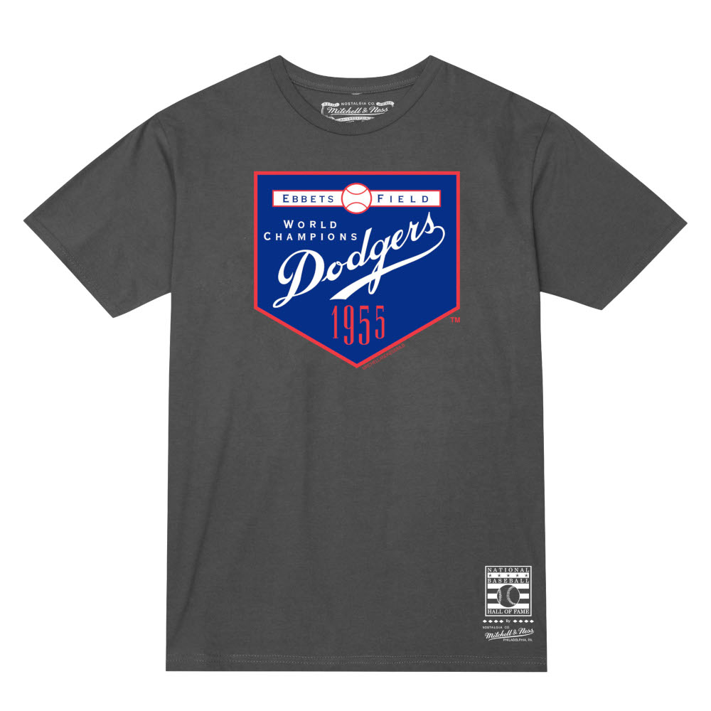 Mitchell & Ness Dodgers Basic Logo 1 Tee Los Angeles Dodgers