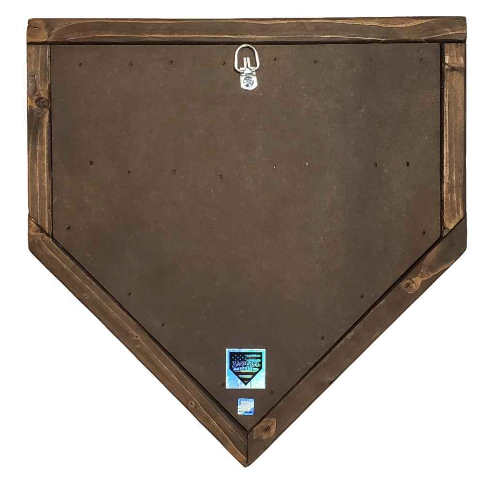 George Brett Hall of Fame Vintage Distressed Wood 11 Inch Mini Legacy Home Plate George Brett Hall of Fame Vintage Distressed Wood 11 Inch Mini Legacy Home Plate