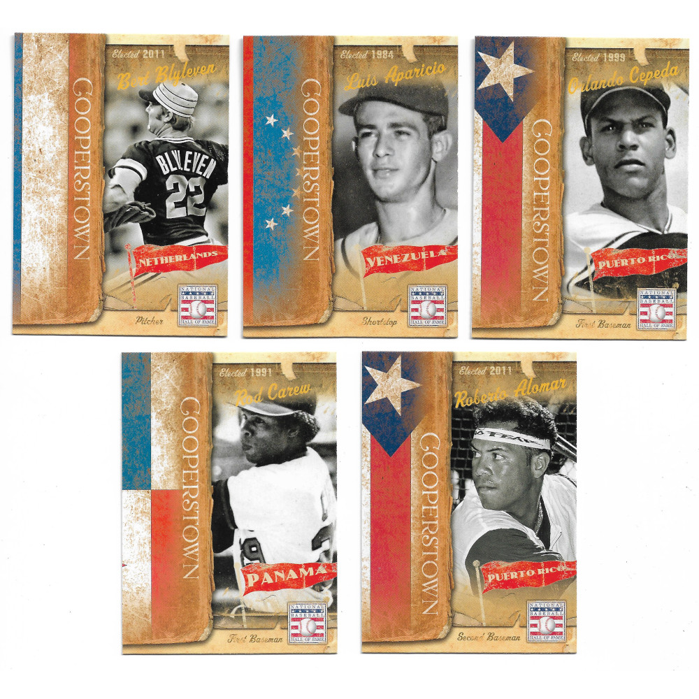 2013 Panini Cooperstown 10 Card International Play Insert Set