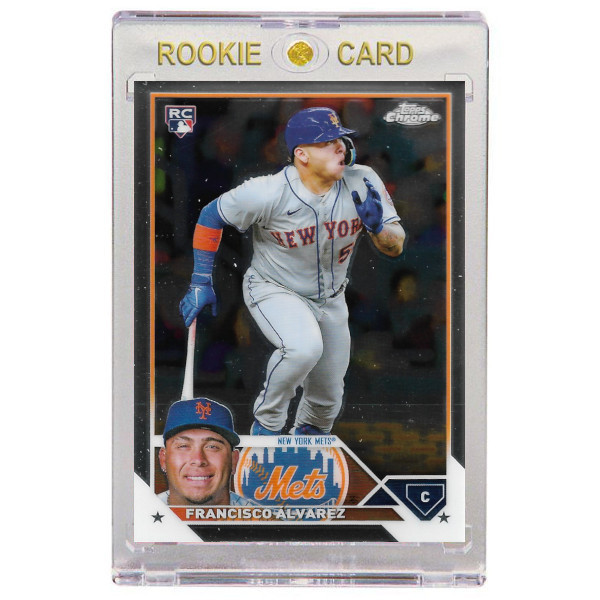 Francisco Alvarez New York Mets 2023 Topps Chrome # 203 Rookie Card