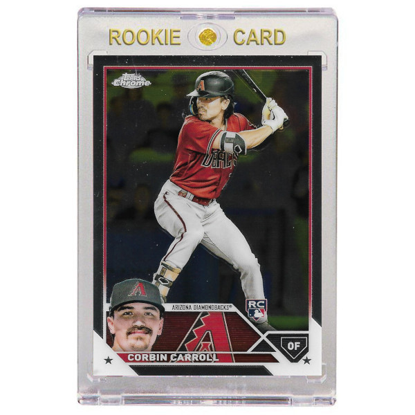 Corbin Carroll Arizona Diamondbacks 2023 Topps Chrome # 95 Rookie Card