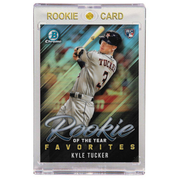 Kyle Tucker Houston Astros 2019 Bowman Chrome Rookie of the Year Favorite # ROYF-1 Rookie Card