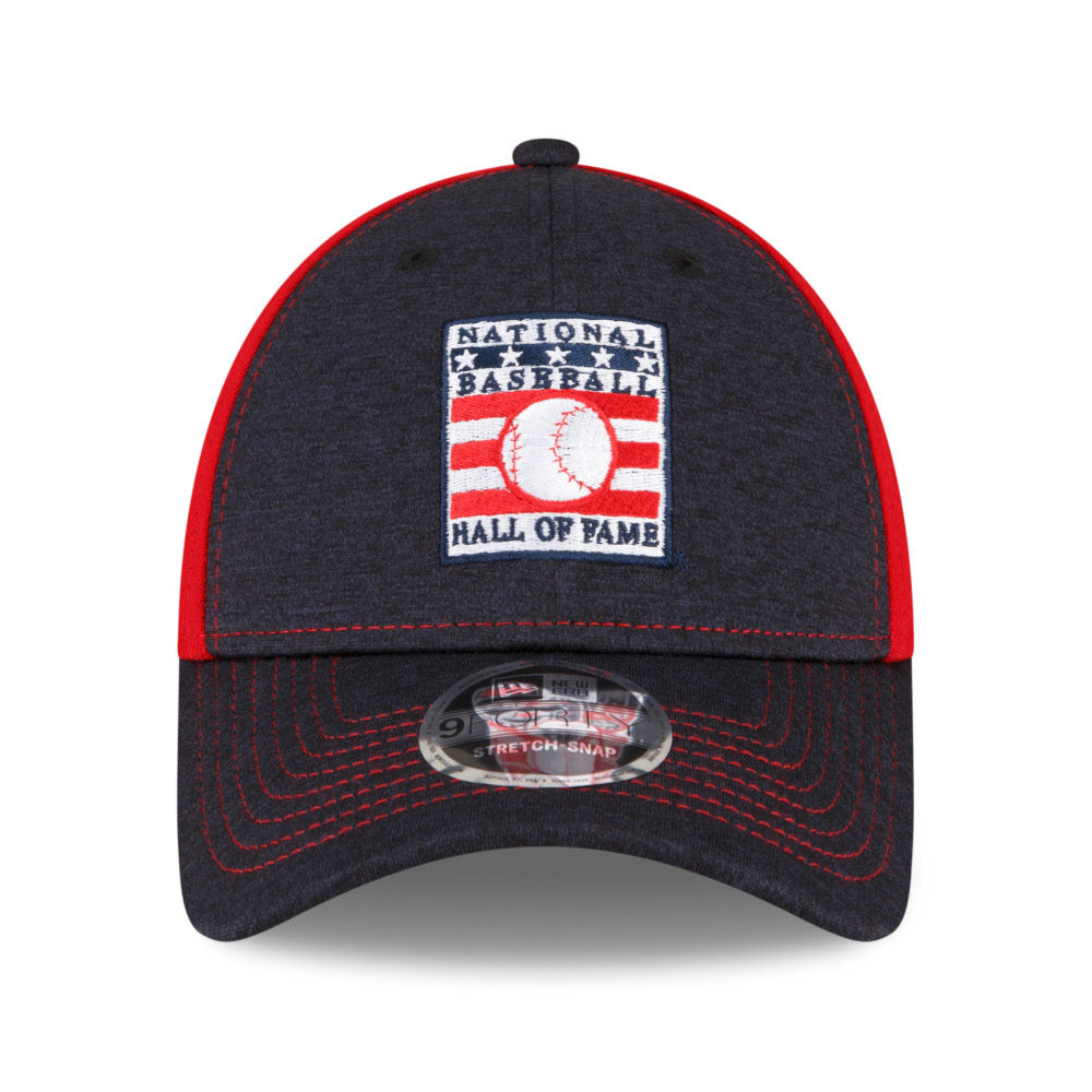 Men’s New Era Baseball Hall of Fame Shadow Navy and Scarlet 9FORTY Snapback Adjustable Cap