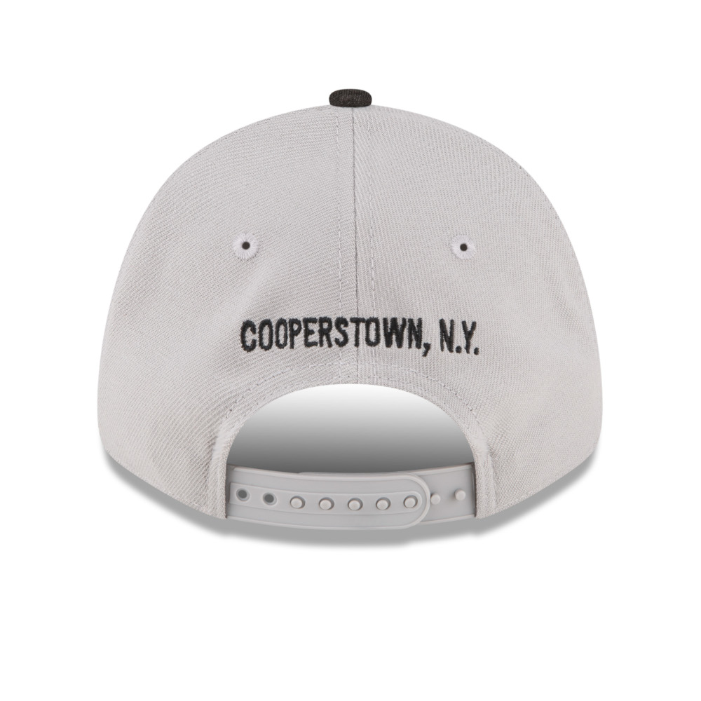 Men’s New Era Baseball Hall of Fame Shadow Black and Grey 9FORTY Snapback Adjustable Cap Men’s New Era Baseball Hall of Fame Shadow Black and Grey 9FORTY Snapback Adjustable Cap