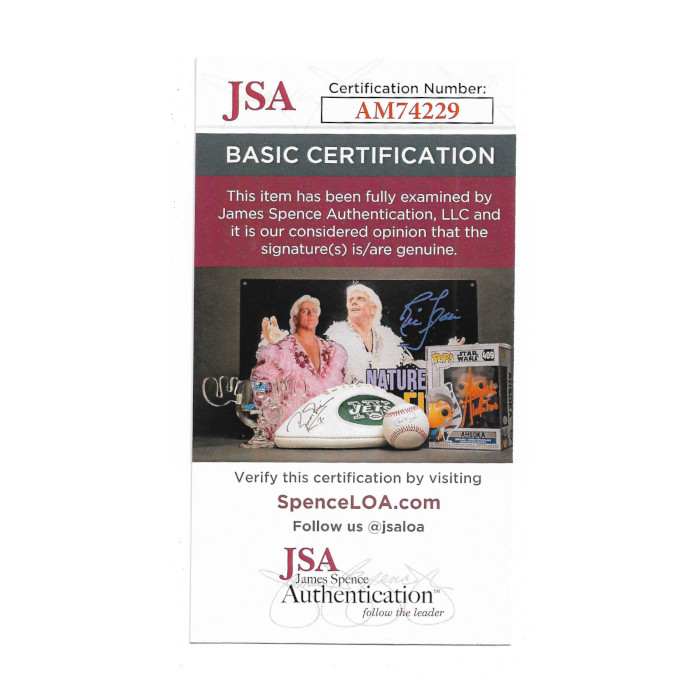 Goose Gossage Autographed Hall of Fame Plaque Postcard (JSA)