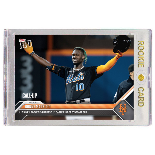 Ronny Mauricio New York Mets 2023 Topps Now # 796 Rookie Card