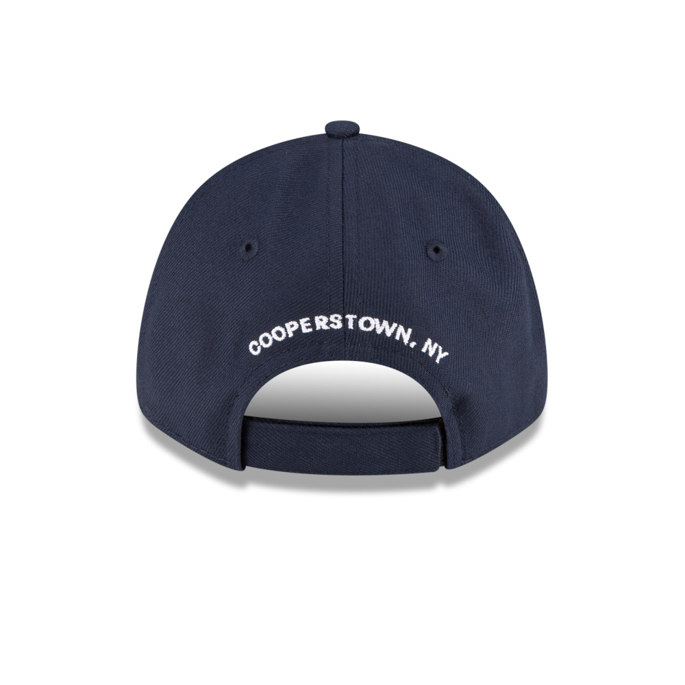 Youth New Era Baseball Hall of Fame Embroidered Logo Navy 9FORTY Adjustable Cap