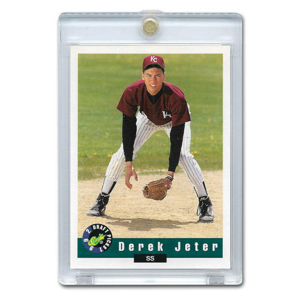 Derek Jeter 1992 Classic Draft Picks # 6 Pre-Rookie Card