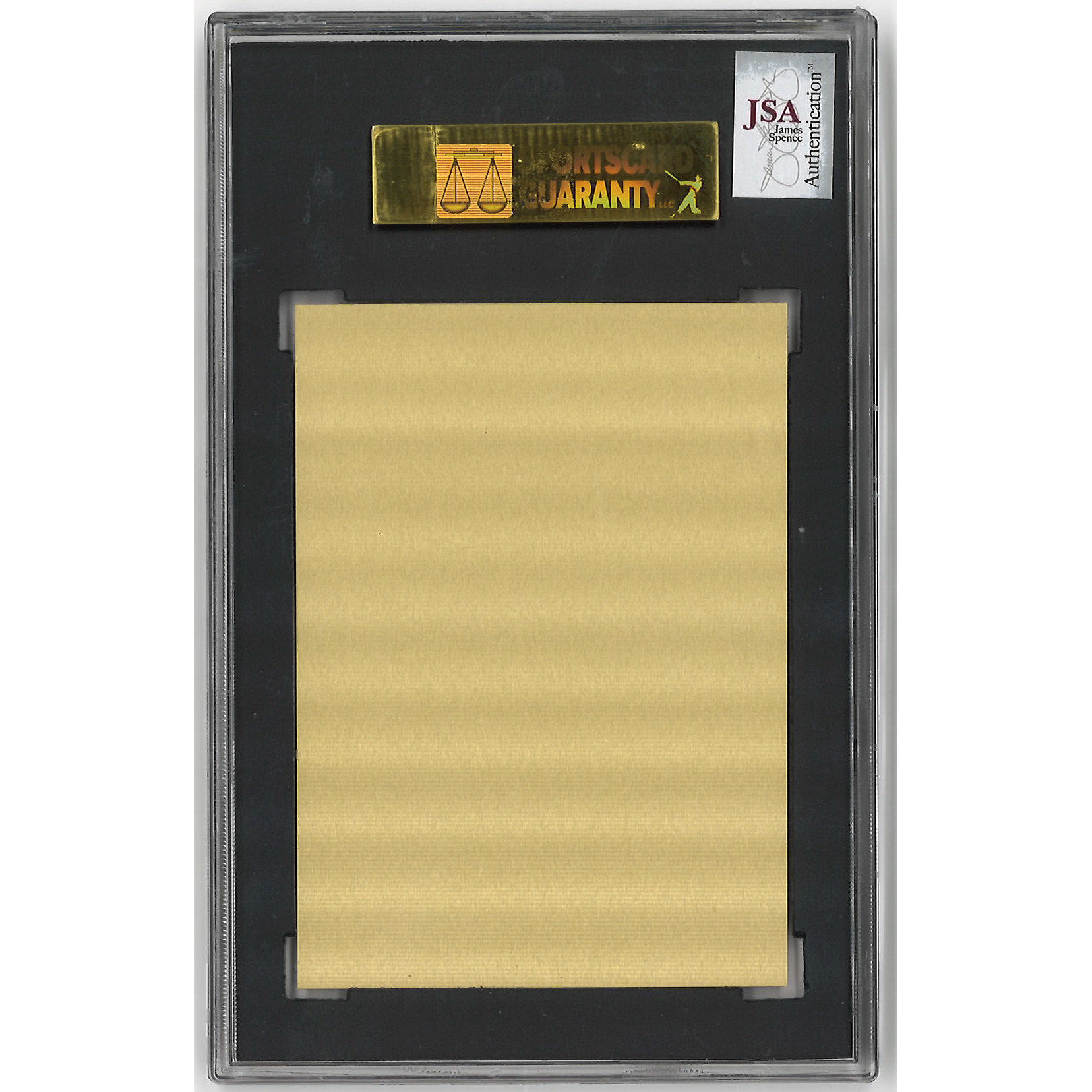 Ray Dandridge Autographed Metallic Hall of Fame Plaque Card (JSA/SGC)