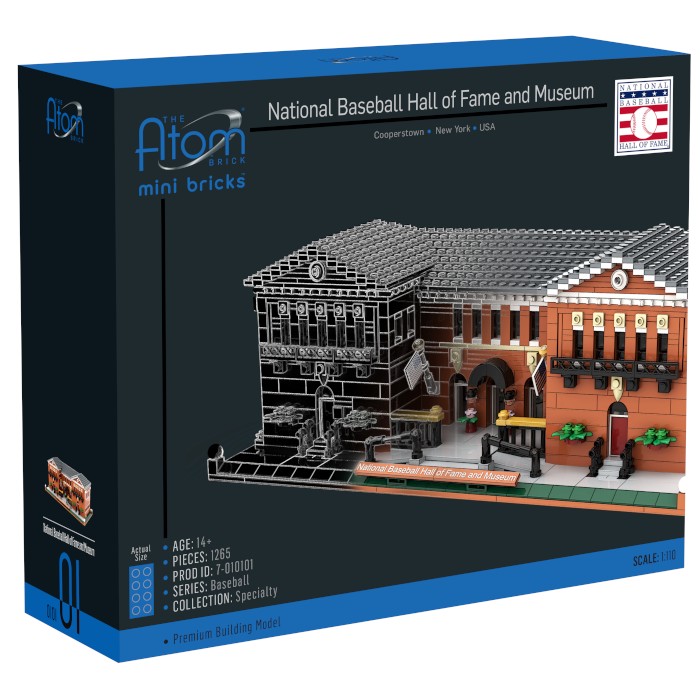Atom Brick National Baseball Hall of Fame 1,265 Piece