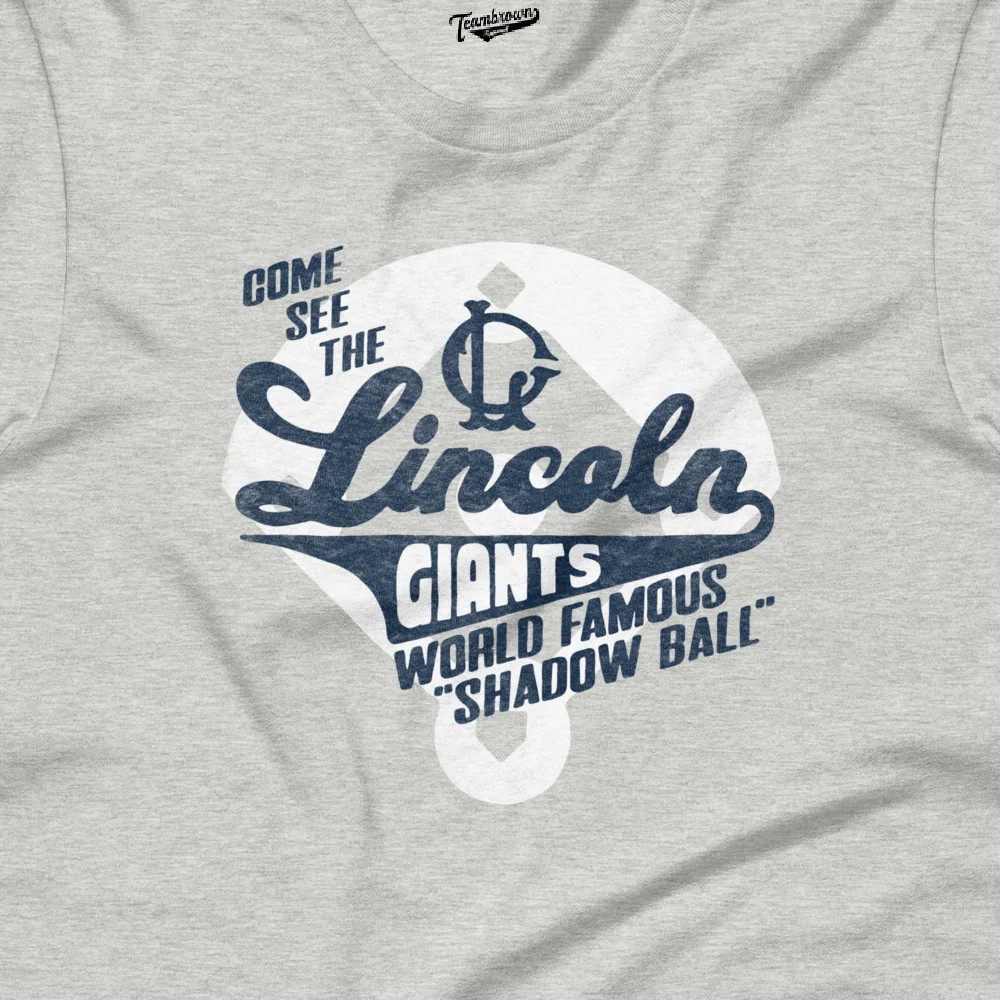 Unisex Teambrown Lincoln Giants Team Light Grey Heather T-Shirt