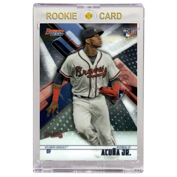 Ronald Acuna Atlanta Braves 2018 Bowman's Best # 51 Rookie Card