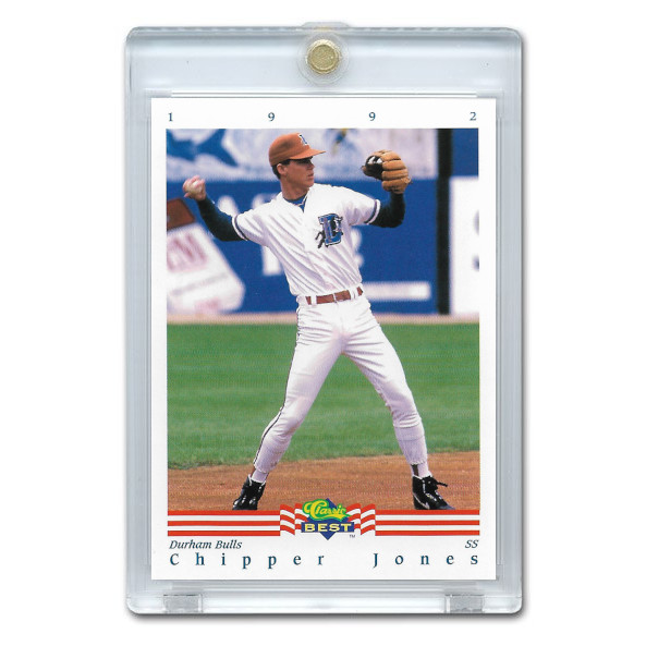 Chipper Jones Durham Bulls 1992 Classic Best # 93 Pre-Rookie Card