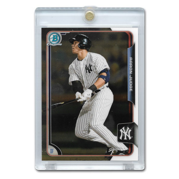 Aaron Judge 2015 Bowman Chrome Draft # 150 Pre-Rookie Card