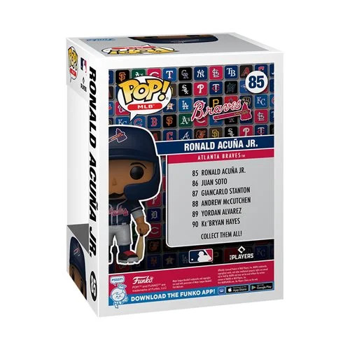 Ronald Acuna Jr. Atlanta Braves Funko Pop! Vinyl Figure # 85 Ronald Acuna Jr. Atlanta Braves Funko Pop! Vinyl Figure # 85