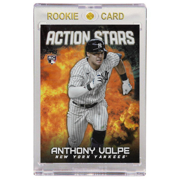 Anthony Volpe New York Yankees 2023 Topps Action Stars # AS28 Rookie Card
