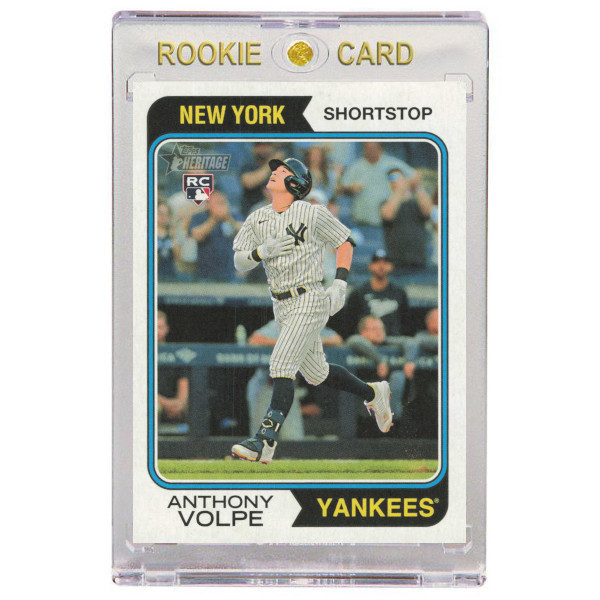 Anthony Volpe New York Yankees 2023 Topps Heritage # 599 Rookie Card