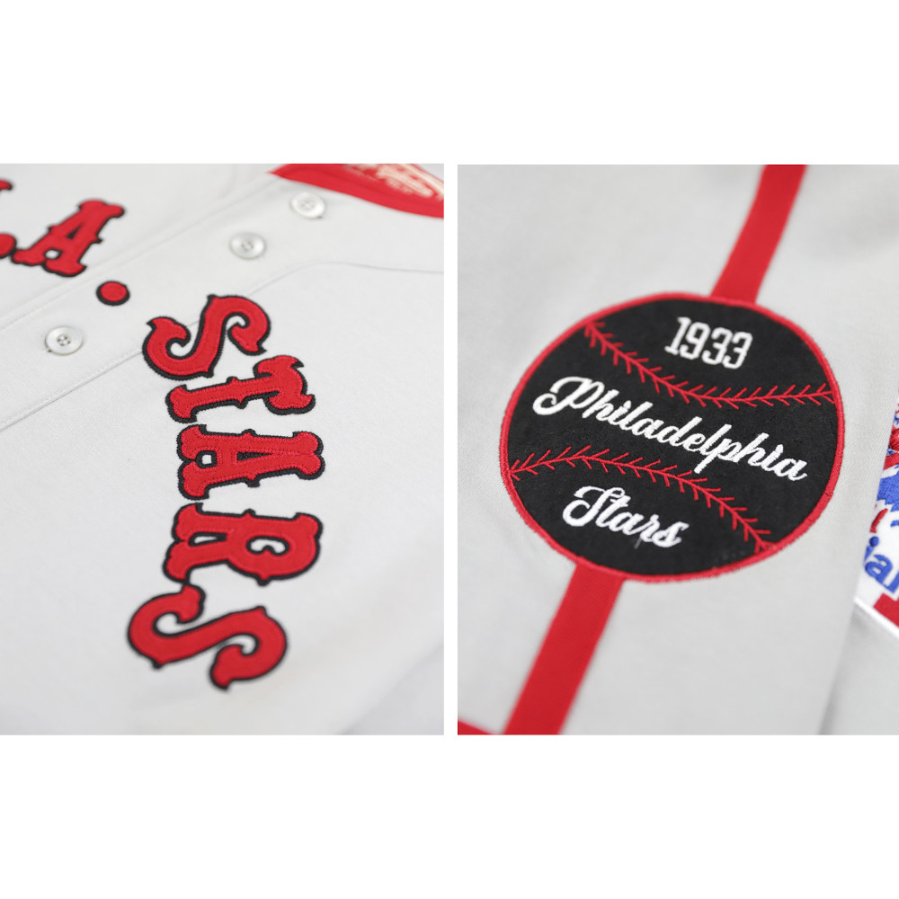 Men’s Philadelphia Stars Replica Light Grey Heritage Jersey