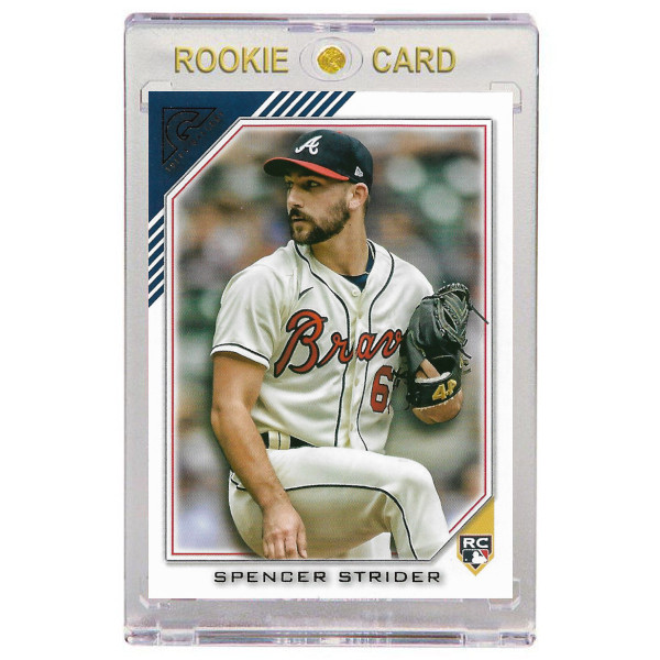 Spencer Strider Atlanta Braves 2022 Topps Gallery # 66 Rookie Card