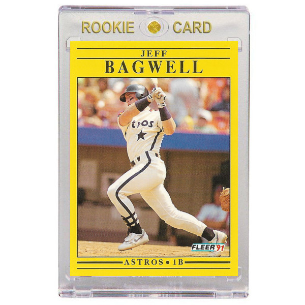 Jeff Bagwell Houston Astros 1991 Fleer Update # U-87 Rookie Card