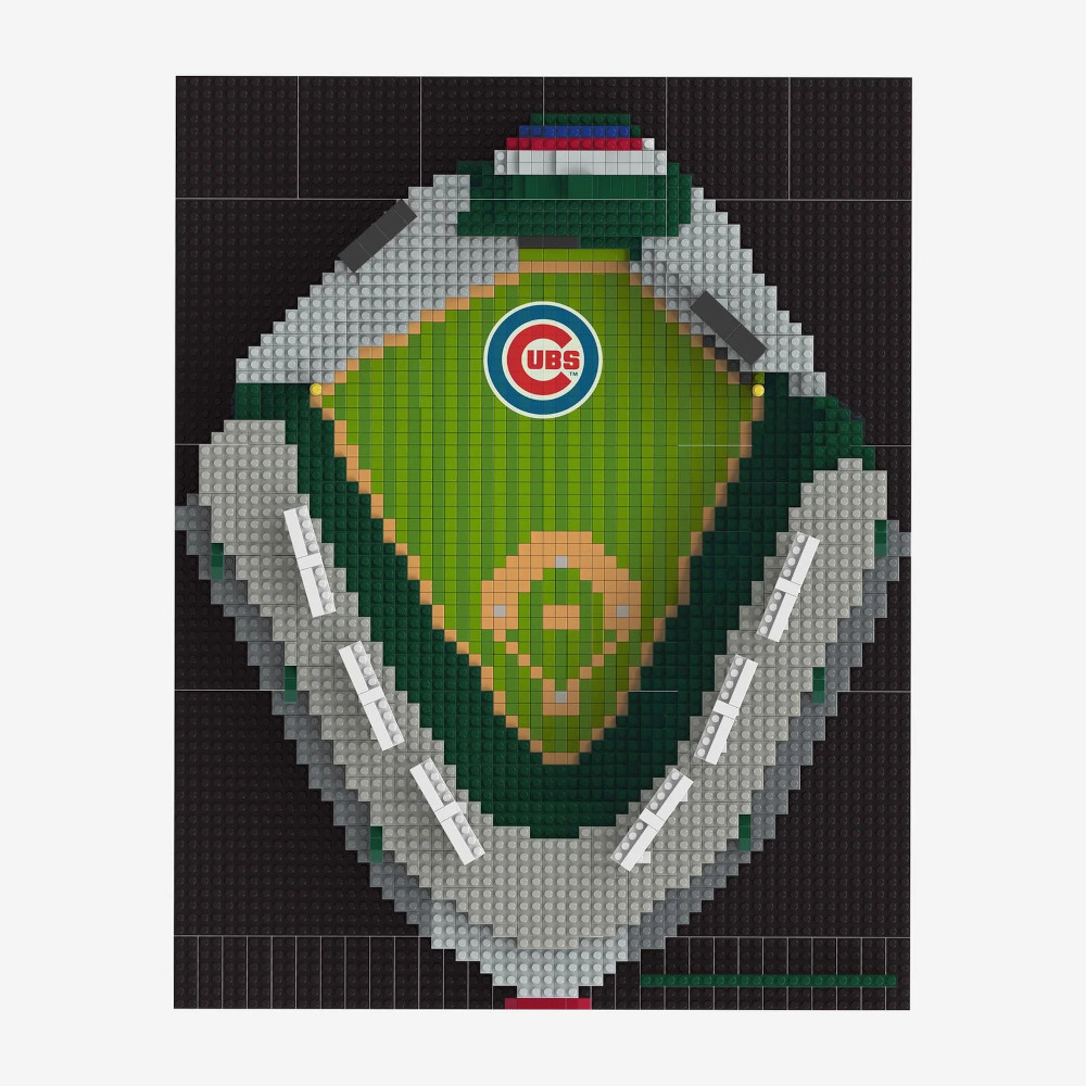 Chicago Cubs Wrigley Field 3,980 Piece BRXLZ Stadium Chicago Cubs Wrigley Field 3,980 Piece BRXLZ Stadium