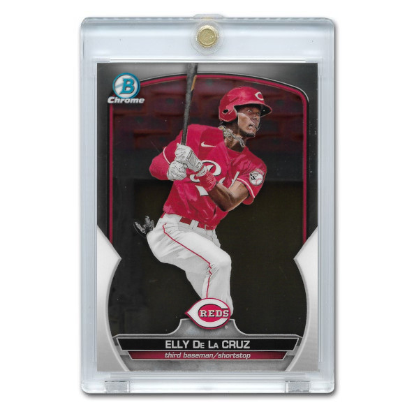 Elly De La Cruz 2023 Bowman Chrome Prospect # BCP65 Pre-Rookie Card